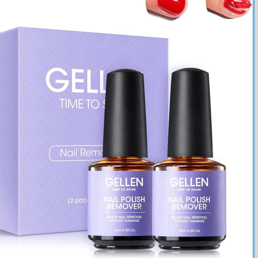 Gellen Nail Polish Remover Set new box